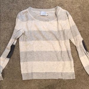 Grey Lightly striped sweater